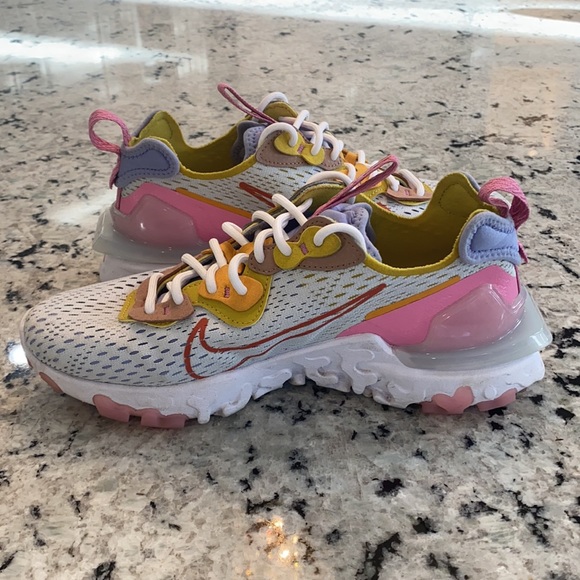 Nike React Dimsix Woman’s Running Shoes Size 7 - Picture 5 of 8